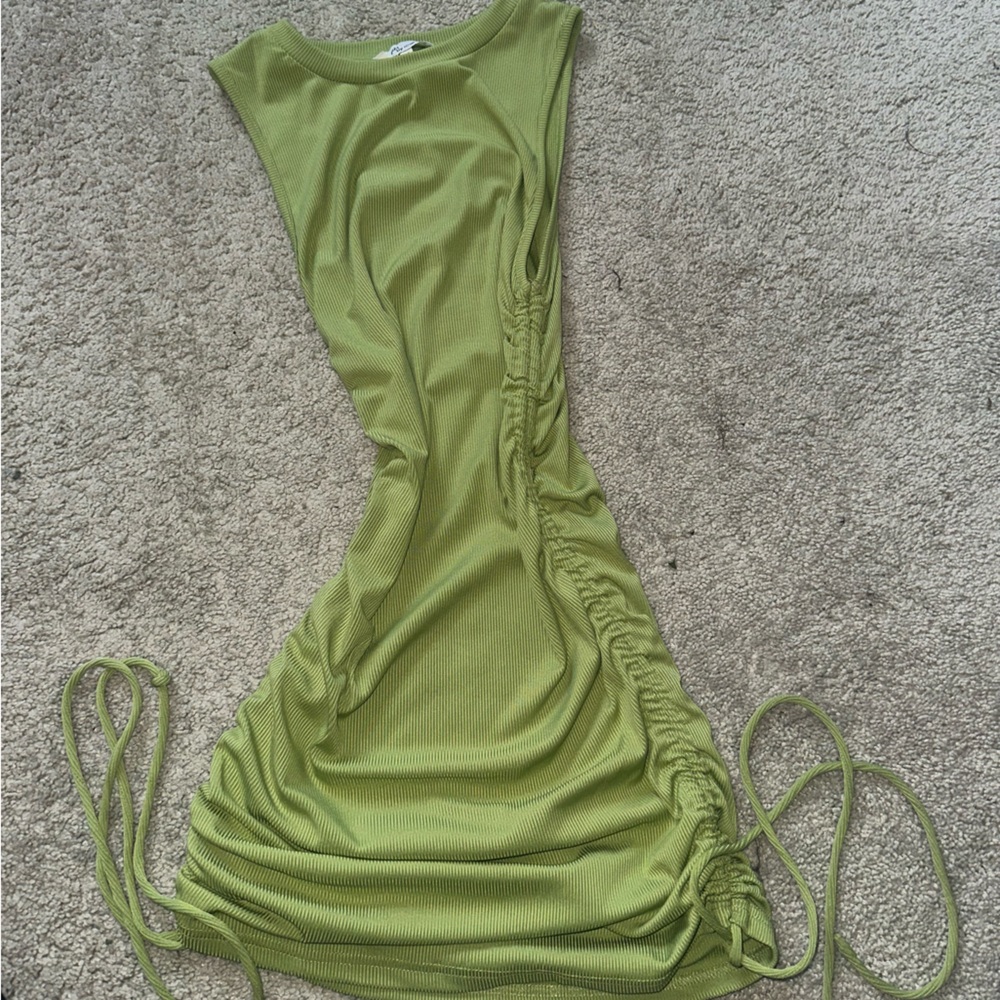 NEW NEVER WORN Bodycon Ruched Mini Dress